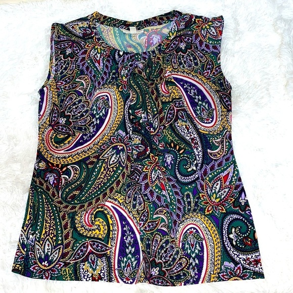 Dana Buchman Tops - Dana Buckman Sleeveless Top Sz M